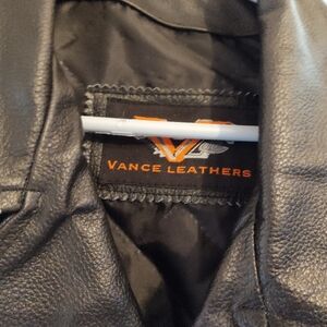 Vance leather jacket